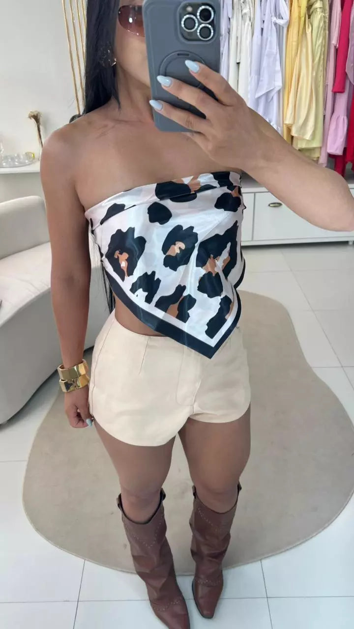 Lenço Fashion 🖤🤍